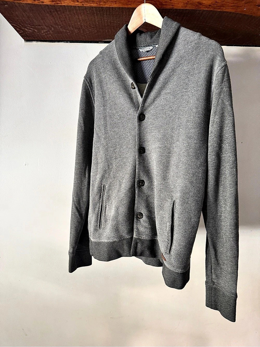 Ted Baker Men's Gray Cardigan Size 4